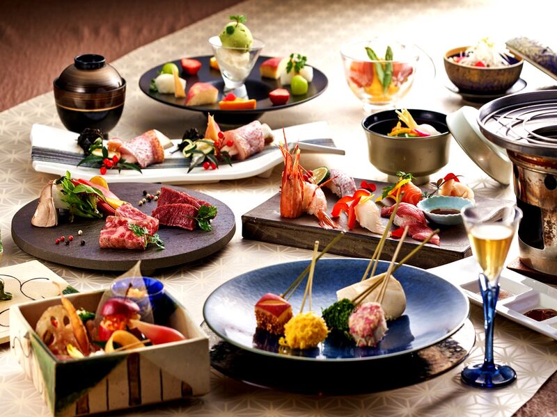 [Cooking highest rank] Kaiseki "Luxury -ZEI-" <Shinshu premium beef & main dish choice x customer sushi>